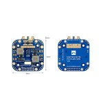 Système Matek d'origine XCLASS PDB FCHUB-12S V2 Board 12V Output 440A Current Sensor 3-12S pour RC Drone Quadcopter Multicopter